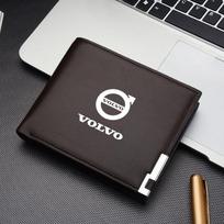 Leather Car Driver License Credit Card Holder Business Wallet For Volvo Rdesign AWD C30 C70 S40 S70 S80 S90 V40 V50 V60 V70 V90 kava