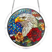 Acrylic Puzzle Suncatcher, Stained Glass Style Window Hanging Ornament, Colorful DIY Sun Catcher S