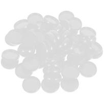 55Pcs Loose Leaf Binder Discs Mushroom Buckle Plastic Binding Rings for Notebooks Photo Albums Scrapbooks Planner Accessories China Mainland