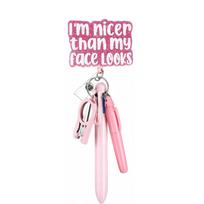 1 set Mini Highlighter Badge Reel Pen Nurse Pens Set School Hospital Student Nurse Ball Pen Nurse's Day Gift
