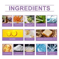 Lavender Magnesium Cream Soothing Muscle Tension Improve Sleep Quality Moisturizing and Nourishing the Skin Massage Body Cream one size