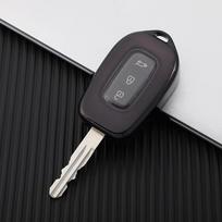 Key Case for Dacia Sandero Stepway Logan Duster for Renault Duster Dokker Logan Stepway Clio 5 SS2 Renault TWingo Cover juoda