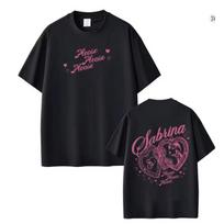 Singer Sabrina Carpenter Tour 2026 Graphic TShirt Men Women Fashion Tshirts Shortsleeve Loose Casual Cotton Tshirts Fan Gift S