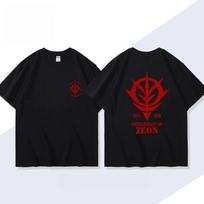 Mobile Suit Gundam ZEON Anime Printed Tshirt Mens and Womens Tshirt Mens Top Sports Tshirt Mens Tshirt Summer Tee 2026 S