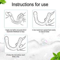 60ML Denture Appliance Cleaner  Foam Cleaner Braces Foam Cleaner Braces Stain Removal Oral Hygiene Dental Tool one size
