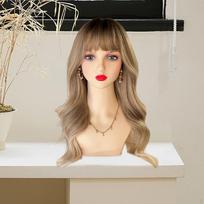 Mannequin Head Wigs Display Stand Lightweight Manikin Bust Model for Scarf