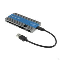 USB 3.1 To M.2 SSD Box External Enclosure 10Gbps with Cable Blue