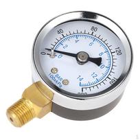 1/8 NPT Air Compressor Hydraulic Pressure 0-200PSI Side Mount 1.5
