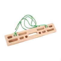 Climbing Hangboard, 50cmx10cm Fingerboard, Rock Training Aid Pull up Board Hang