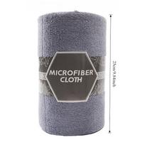 20PCS Roll Microfiber Cleaning Cloth Tearable Thickened Kitchen Towel Super Absorbent Non Shedding Washable Dish Rags 25x25cm 25x25cm-20pcs/roll pilka