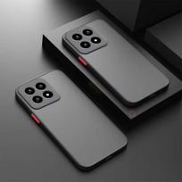 Matte Translucent Case For Xiaomi Mi 14t Pro g 14 T Silicone Bumper Hard Plastic Back Cover On Mi14t Xiaomi14t  14tpro For Xiaomi 14T Pro