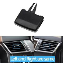 Kairiarankiams RHD Prietaisų skydelio oro kondicionieriaus AC ventiliacijos grotelių angos dangtelio keitimas Mercedes-Benz W166 W292 ML GL GLE GLS 2012- Black Left black