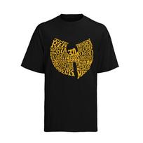 Wu Tang Clan Concert RZA Eminem 2 Pac USA Hip Hop Men's T-Shirt S-XXXL S