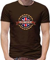 Made In Dundee - Mens T-Shirt - Town City Village Born Love Live Homewtown XL
