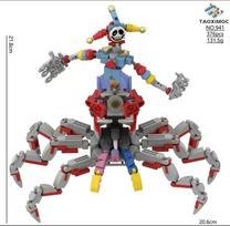 Moc Bobble žaidimo laikas 5 Džokeris Žmogus-voras Statybinio bloko surinkimas Mažų dalelių figūrėlės modelio ornamentas Rankų darbo žaislas