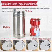 Stainless Steel BBQ Spice Shaker & Seasoning Jar