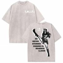 Singer Lali Esposito LA QUE LE GANA AL TIEMPO  Tour T Shirts Unisex Women Harajuku Vintage T Shirt Washed Casual Cotton Tshirt S