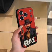 Red Dead Redemption 2 Phone Case For IPhone 17 Air 16 E Pro Max 15 14 13 Mini 12 Pro 11 Max Plus Black Soft Shell iPhone17 Pro