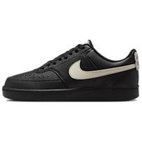 Nike Court Vision Synthetic Leather Comfortable Versatile Breathable Support Low-Top Sneakers Women sneakers Black IR1387-001 36