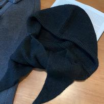 Korean Balaclava Bonnet Women Skullies Beanies One-piece Knitted Thickened Warm Neck Protection Winter Accessories Cozy Durable juoda