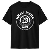 Krav Maga Israeli Military Close Combat System T-Shirt Summer Hipster T Shirts Men's Cotton O-Neck Top Tees Short Sleeve Tshirt S įvairiaspalvis