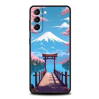 Japan Mount Fuji Painting Cherry blossom Phone Case For Samsung Galaxy S25 S24 S23 S22 S20 Ultra S21 FE 5G S10 Plus S10E Cover For Samsung S10e