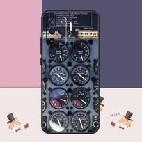 Aircraft Cockpit Dashboard Case For Oppo A38 A58 A78 A98 A54 A74 A94 A18 A57 A17 A77 A80 A60 A40 A96 A76 A16 A15 A5 Pro For OPPO A15