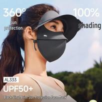 Beneunder Women's Full-Face Sun Protection Mask with Brim