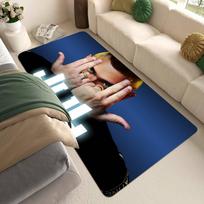 Kpop Singer JUL Est Entrance Door Mat Washable Non-Slip Living Room Sofa Chairs Area Mat Kitchen Welcome Doormat 40cm x 60cm