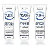 3PCS Hydroxyapatite Toothpaste for Advanced Enamel Protection, Gentle and Effective Formula, Fluoride-Free Toothpaste