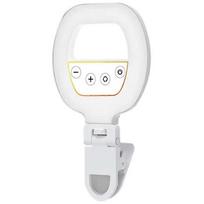 Portable Ring Pocket Light Mobile Phone Selfie Clip Light Charging Ring Beauty Pocket Filling Light Dimmable with Tripod