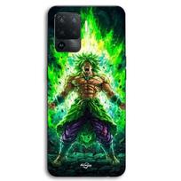 Coque Pour Oppo A94 Dragon Ball Broly super saiyan Maniacase juoda