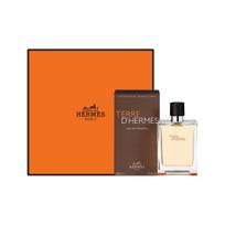 HERMES Earthy Men's Light Perfume Gift Box Set Eau De Toilette 50ml Birthday Gift For Girlfriend+Bestie Party Hermes Earthy Perfume 50ml+Hermes Gift Box