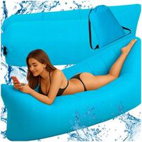 Nadmuchiwana Rozkładana Sofa Lazy Bag Air Na Plaże Fotel Materac Leżak