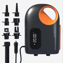 20PSI DC Inflatable Electric Air Pump High Speed Air Compressor For Outdoor Surfing Paddle Board Airbed Sup Boat Kayak