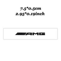 3D ABS Car AMG Emblem Rear Trunk Badge Sticker for Mercedes Benz W204 Vito W639 ML270 CDI W163 Class R A180 E W213 GLA CLA SLK For AMG
