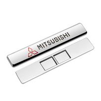 For Mitsubishi L200 Asx Pajero Sport Xpander Delica Mirage Car Badge Vehicle Body Side Metal Stickers Auto Accesorios Para For Mitsubishi balta