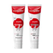 Colgate Enzyme Whitening Toothpaste - White Peach (2x120g)