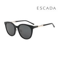 Escada Sunglasses SES E14G 0700 Round Horn-rimmed UV Protection Women's SES E14G 0700_I [55]
