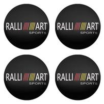 4Pcs For Mitsubishi Ralliart I200 Pajero Eclipse ASX Lancer 56mm 60mm Car Wheel Center Hub Cap Rim Cover Logo Decal Accessories
