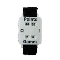 Wrist Score Counter Manual Dial Indicator Scoreboard with Wrist Strap Portable Scorekeeper Records Points for Pickleball Tennis Racket And Padel balta