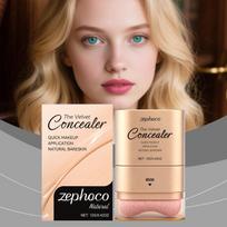 Natural-Colored 2-In-1 Concealer Foundation Stick: Lightweight, Skin-Friendly, Hydrating, And Naturally  Base Makeup. one size