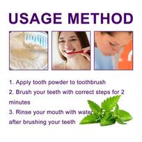 Teeth Whitening Powder - Oral Odor Care, Fresh Breath, Stain Removal, Teeth Brightening & Natural Shine Restoration one size