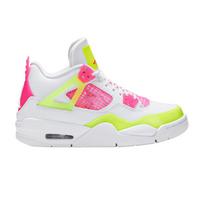 Jordan 4 Retro White Lemon Pink (GS) 36