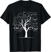 Funny AP Calculus Algebra Tree Math Teacher Nerd Geek Gifts T- Shirt XL