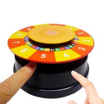 Party Roulette Wheel, Rotating Prize Bingo Game for Adults, Lottery Turntable Props