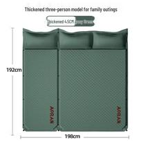 HCNRC Self-Inflating Double Camping Sleeping Pad tamsiai žalia spalva