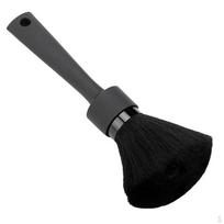 Professional Salon Barber Hair Cutting Style Neck Duster Dust Cleaning Brush Black