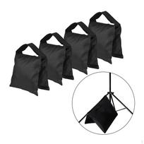 4 Pieces Empty Photographic Sandbag Balance Sand Bag Weight Portable Oxford Cloth Material