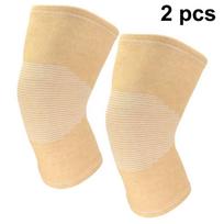 2-Pack Bamboo Knee Compression Sleeve for Men and Women, Compression Knee Sleeve for Running, Volleyball S